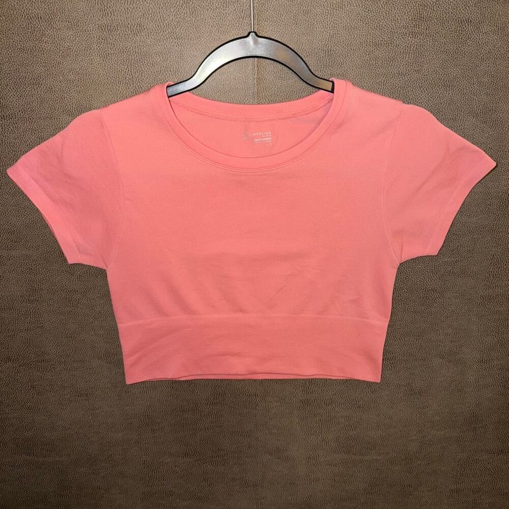 Offline by Aerie pink crop top size S